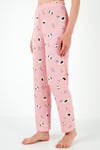 Regular Fit Gömlek Yaka Kısa Kollu Kadın Pijama Takımı 65740102 PEMBE