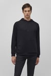 Regular Fit Kanguru Cepli Kapüşonlu Erkek Sweat 0S10250-900 SİYAH