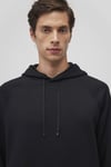 Regular Fit Kanguru Cepli Kapüşonlu Erkek Sweat 0S10250-900 SİYAH