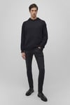 Regular Fit Kanguru Cepli Kapüşonlu Erkek Sweat 0S10250-900 SİYAH