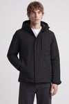 Regular Fit Kapüşonlu Erkek Mont 12298866 SİYAH