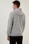 Regular Fit Kapüşonlu Fermuarlı İçi Tüylü Yumuşak Şardonlu Kışlık Erkek Sweat 5905340 GRİ MELANJ