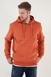 Regular Fit Kapüşonlu Kanguru Cepli İçi Tüylü Yumuşak Şardonlu Erkek Sweat 5905281 Tarçın