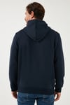 Regular Fit Kapüşonlu Kanguru Cepli İçi Tüylü Yumuşak Şardonlu Erkek Sweat 5905281 KOYU LACİVERT