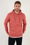 Regular Fit Kapüşonlu Kanguru Cepli İçi Tüylü Yumuşak Şardonlu Erkek Sweat 5905281 KİREMİT
