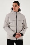Regular Fit Kapüşonlu Kapitoneli Erkek Mont 497DEAN TAŞ