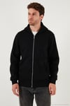 Regular Fit Kapüşonlu Kışlık 2'li Paket Erkek Sweat 5905340S2 SİYAH-SİYAH
