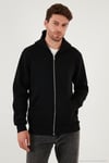 Regular Fit Kapüşonlu Kışlık 2'li Paket Erkek Sweat 5905340S2 SİYAH-SİYAH