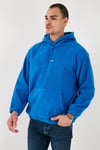 Regular Fit Kapüşonlu Logolu Polar Erkek Sweat A9454-0000 SAKS