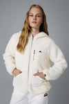 Regular Fit Kapüşonlu Yumuşak Dokulu Kadın Ceket EF169-BG BEJ
