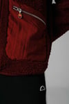 Regular Fit Kapüşonlu Yumuşak Dokulu Kadın Ceket EF169-BRD BORDO