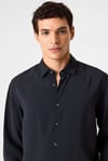 Regular Fit Klasik Yaka Uzun Kollu Erkek Gömlek BGM2001400000 102 SİYAH
