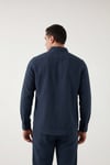 Regular Fit Klasik Yaka Uzun Kollu Erkek Gömlek CF26S121640 İNDİGO