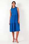 Regular Fit Kolsuz Midi Kadın Elbise 5869008 SAKS