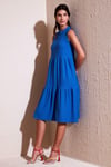 Regular Fit Kolsuz Midi Kadın Elbise 5869008 SAKS