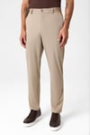 Regular Fit Lastikli Bel Boru Paça Kumaş Erkek Pantolon BPN3405600000 160 VİZON
