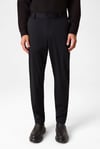 Regular Fit Lastikli Bel Boru Paça Kumaş Erkek Pantolon BPN3405600000 102 SİYAH