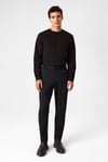 Regular Fit Lastikli Bel Boru Paça Kumaş Erkek Pantolon BPN3405600000 102 SİYAH