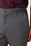 Regular Fit Lastikli Bel Boru Paça Kumaş Erkek Pantolon BPN3405600000 105 GRİ