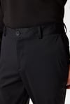 Regular Fit Lastikli Bel Boru Paça Kumaş Erkek Pantolon BPN3405600000 102 SİYAH