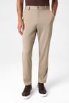Regular Fit Lastikli Bel Boru Paça Kumaş Erkek Pantolon BPN3405600000 160 VİZON
