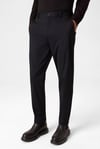 Regular Fit Lastikli Bel Boru Paça Kumaş Erkek Pantolon BPN3405600000 102 SİYAH
