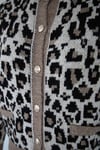Regular Fit Leopar Desenli Kadın Hırka 25K0083K1 LEOPAR