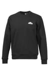 Regular Fit Logolu Bisiklet Yaka Erkek Sweat 922565-2001 SİYAH