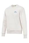 Regular Fit Logolu Bisiklet Yaka Erkek Sweat 922565-9098 KREM