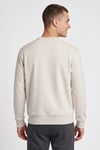 Regular Fit Logolu Bisiklet Yaka Erkek Sweat 922565-9098 KREM