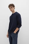 Regular Fit Logolu Bisiklet Yaka Erkek Sweat 0S10480-80872 LACİVERT