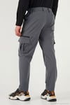 Regular Fit Normal Bel Cep Detaylı Trekking Kargo Erkek Pantolon 693150 FÜME