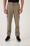 Regular Fit Normal Bel Cep Detaylı Trekking Kargo Erkek Pantolon 693150 BEJ