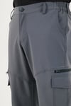 Regular Fit Normal Bel Cep Detaylı Trekking Kargo Erkek Pantolon 693150 FÜME