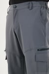 Regular Fit Normal Bel Cep Detaylı Trekking Kargo Erkek Pantolon 693150 FÜME