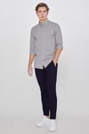 Regular Fit Normal Bel Dar Paça Erkek Pantolon LLU3008 114 LACİVERT