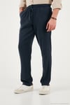 Regular Fit Normal Bel Düz Paça Erkek Pantolon 6689255 LACİVERT