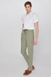 Regular Fit Normal Bel Düz Paça Erkek Pantolon W2610167 X45 Olive