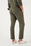 Regular Fit Normal Bel Düz Paça Erkek Pantolon CF26S611639 KAHVE