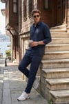 Regular Fit Normal Bel Düz Paça Erkek Pantolon CF26S611639 İNDİGO