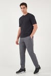 Regular Fit Normal Bel Düz Paça Trekking ve Kargo Erkek Pantolon 693158 FÜME