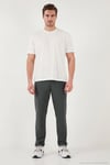 Regular Fit Normal Bel Düz Paça Trekking ve Kargo Erkek Pantolon 693705 FÜME