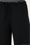 Regular Fit Normal Bel Geniş Paça Kadın Pantolon 5866117 SİYAH