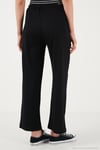 Regular Fit Normal Bel Geniş Paça Kadın Pantolon 5866117 SİYAH