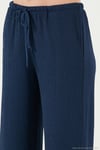 Regular Fit Normal Bel Geniş Paça Kadın Pantolon 5866117 İNDİGO