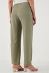Regular Fit Normal Bel Geniş Paça Kadın Pantolon 5866117 Olive