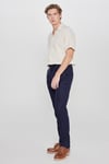 Regular Fit Normal Bel Keten Erkek Pantolon L2610018 410 LACİVERT