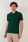 Regular Fit Pamuklu Erkek Polo Yaka T Shirt 5902141 ÖRDEK YEŞİL