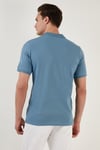 Regular Fit Pamuklu Erkek Polo Yaka T Shirt 5902141 MAVİ
