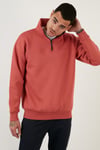 Regular Fit Pamuklu İçi Tüylü Yumuşak Şardonlu Kışlık Erkek Sweat 59053431 Tarçın